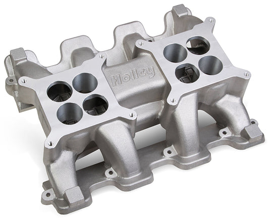 LS3/L92 Dual Plane Mid Rise Intake Manifold (Suit Dual 4150/4160 4BBL Carburettors) (HO300-133)