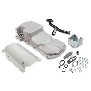 GM Gen V LT Retro-fit Oil Pan - Drag Race - As Cast - incl special drag race hinged door baffles & pickup