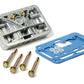 HOLLEY METERING BLOCK CONVERSION KIT POLISHED HO34-13S