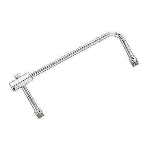 Holley | HO34-150 | Chrome Dual Outlet Fuel Line Holley 4150 Series Carbs