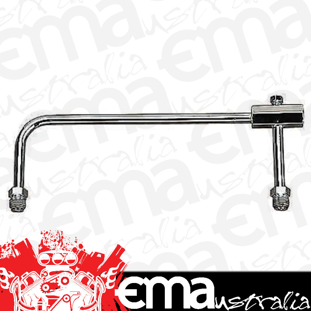 Holley HO34-160 Chrome Fuel Line Holley 4160 Series Carbs