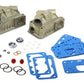 Center Hung Fuel Bowl Kit - Primary and Secondary (Fuel bowls w/ Sight Window, w/ rear accelerator pump.) (HO34-38)