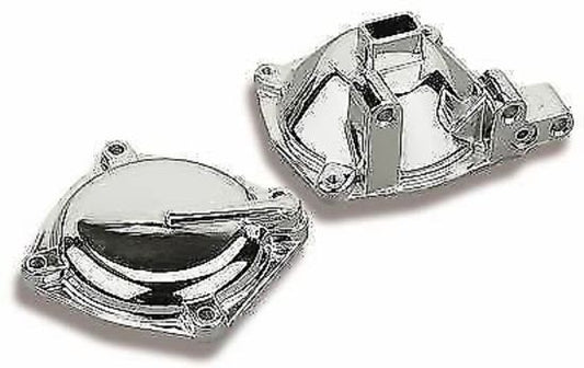 Holley 4160 Series Carbs CHROME DIAPHRAGM HOUSING Holley HO34-503