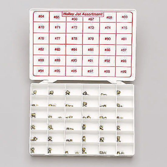 Holley HO36-181 GASOLINE JET ASSORTMENT JET SIZES 64-99 2 OF EACH 1/4-32" THREAD
