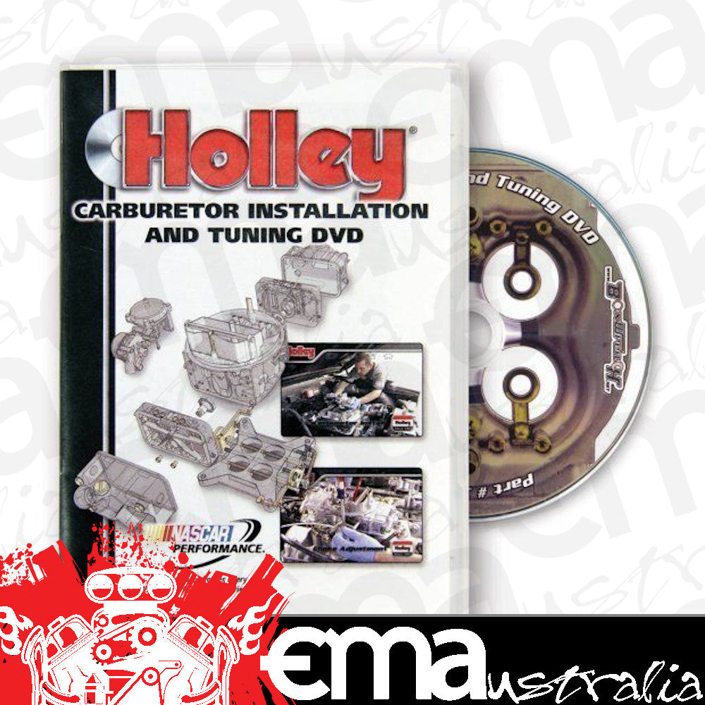 HOLLEY CARBURETOR INSTALLATION AND TUNING DVD HO36-381