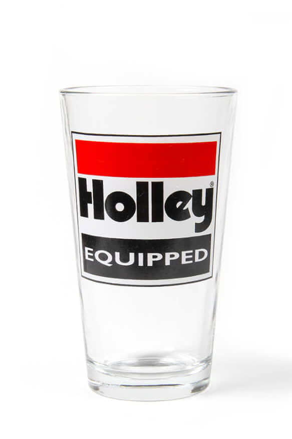 Holley HO36-435 16oz (473ml) Pub Glass Assortment - Assorted HOLLEY Logos