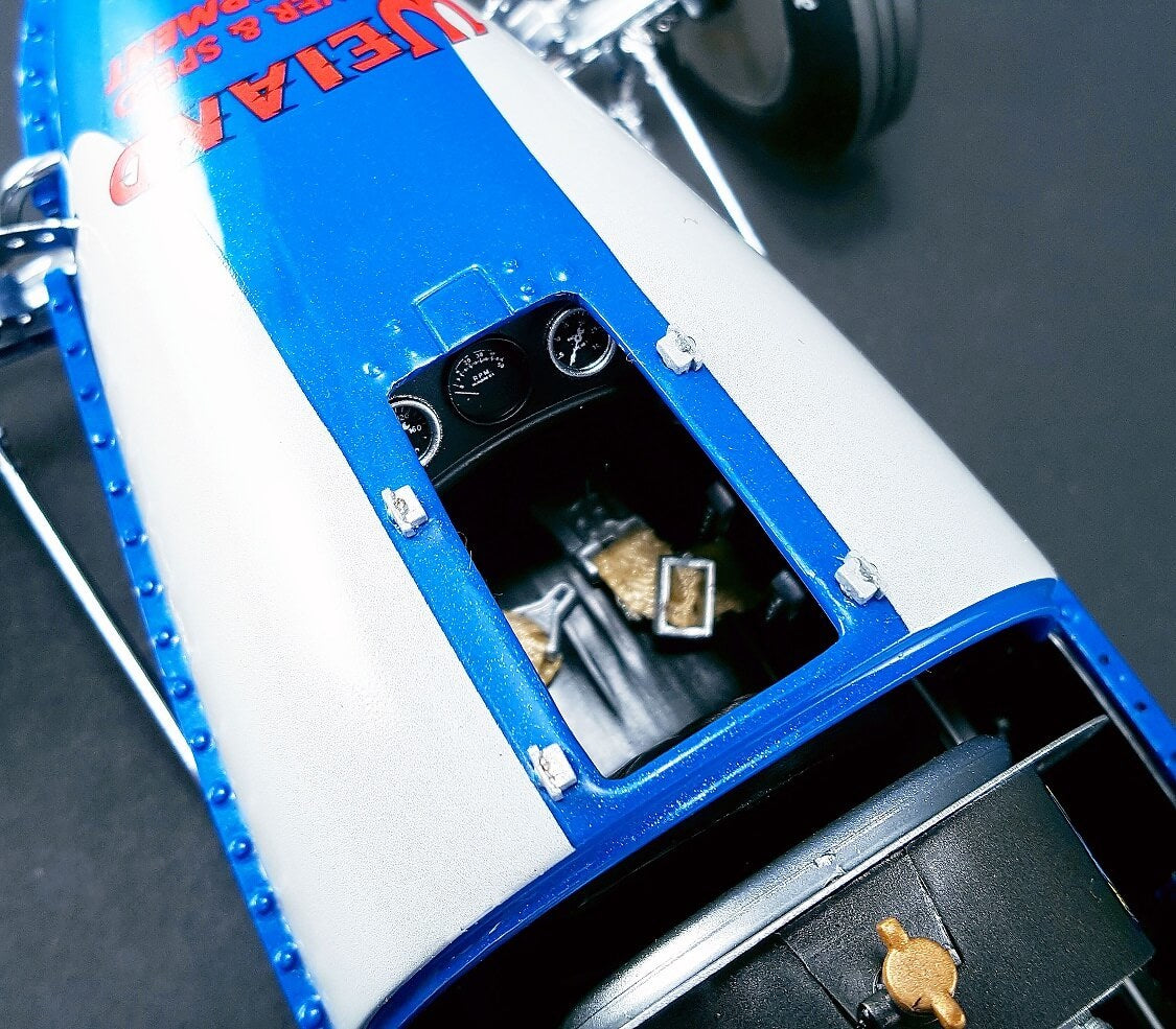 Holley HO36-460 Weiand Belly Tanker Salt Flat Racer Limited Edition Diecast 1:18 Scale Replica