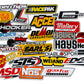 Holley HO36-462 'Go Fast' Sticker Pack - 24 Vinyl Decal Pack