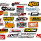 Holley HO36-462 'Go Fast' Sticker Pack - 24 Vinyl Decal Pack