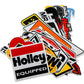 Holley HO36-462 'Go Fast' Sticker Pack - 24 Vinyl Decal Pack
