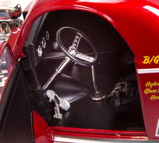 HOLLEY HOOKER HEADERS 1941 WILLYS GASSER 1:18 DIECAST MODEL  HO36-463