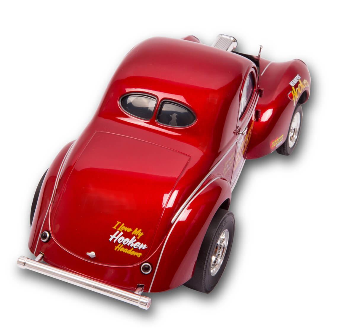 HOLLEY HOOKER HEADERS 1941 WILLYS GASSER 1:18 DIECAST MODEL  HO36-463