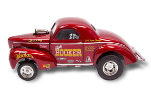 HOLLEY HOOKER HEADERS 1941 WILLYS GASSER 1:18 DIECAST MODEL  HO36-463