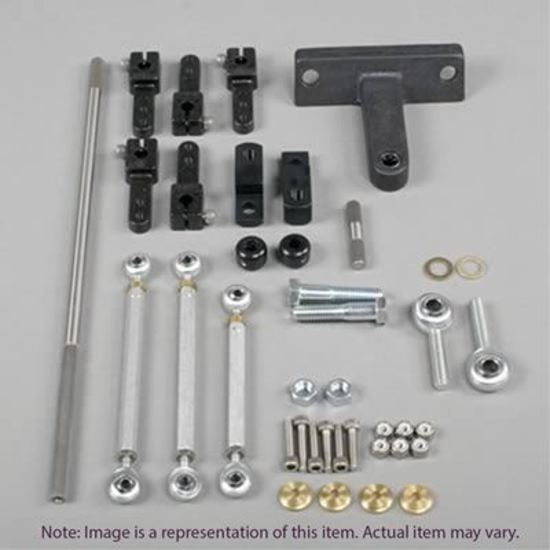 Throttle Linkage Kit Hi-Ram Dual Quad Side Mount Mopar Big Block B/RB Kit