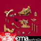 Holley HO45-225 Manual Choke Conversion Kit Standard Finish 2300/4150/4160