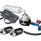 Fuel Pump System Plumbing Kit Terminator EFI Pump Regulator Two Filters Super Stock Hose Fittings Kit