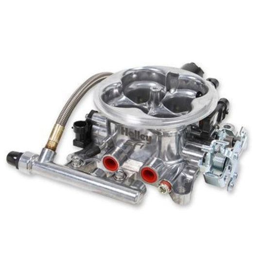 THROTTLE BODY TERMINATOR POLISHED W/O INJECTORS