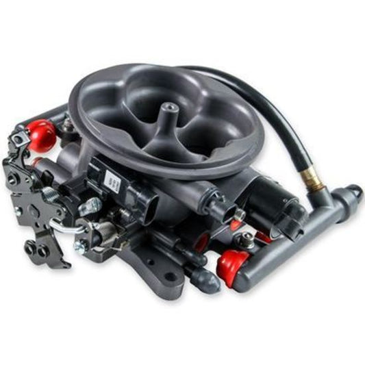THROTTLE BODY TERMINATOR HC GRAY W/O INJECTORS