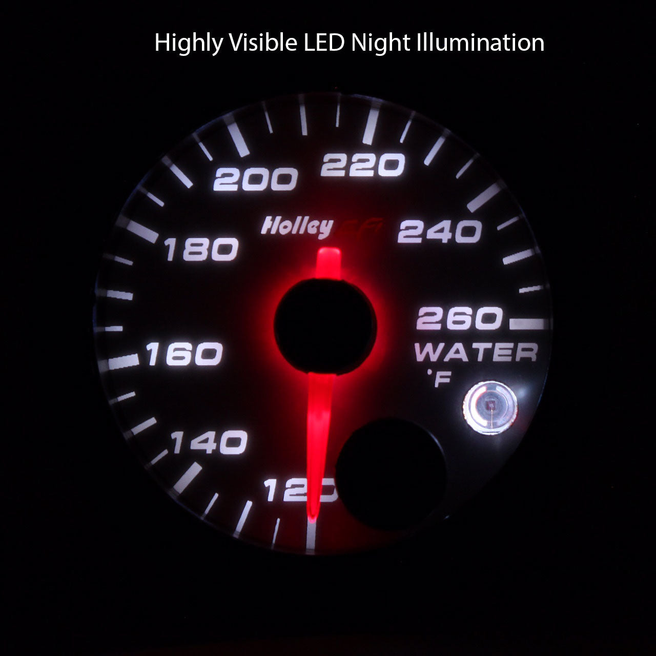 Gauge 2-1/16" Voltage Gauge 0-18V CAN White Face Black Bezel