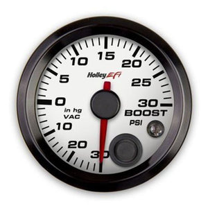 Gauge 2-1/16’??‹¨« Vacuum/Boost 30inHg-30psi CAN White Face Black Bezel
