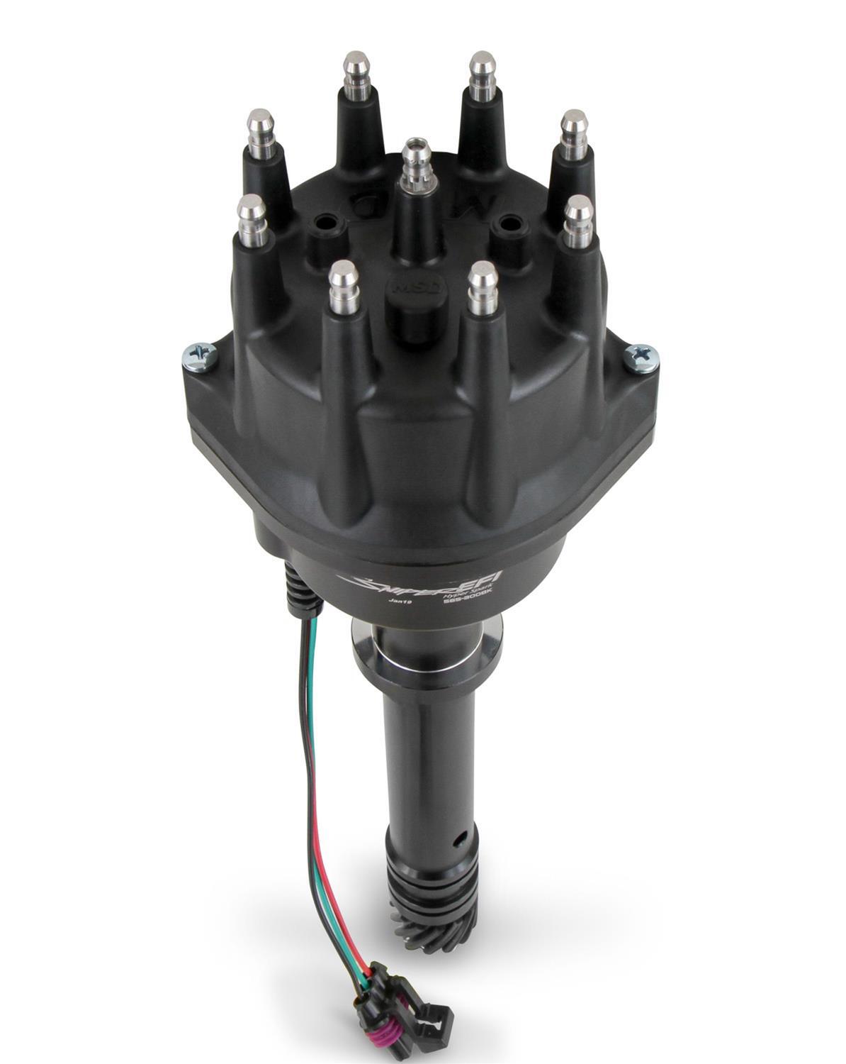 Holley HO565-300BK V8, SB Gen I ,BB Mark IV, Chev EFI HyperSpark Distributor Black