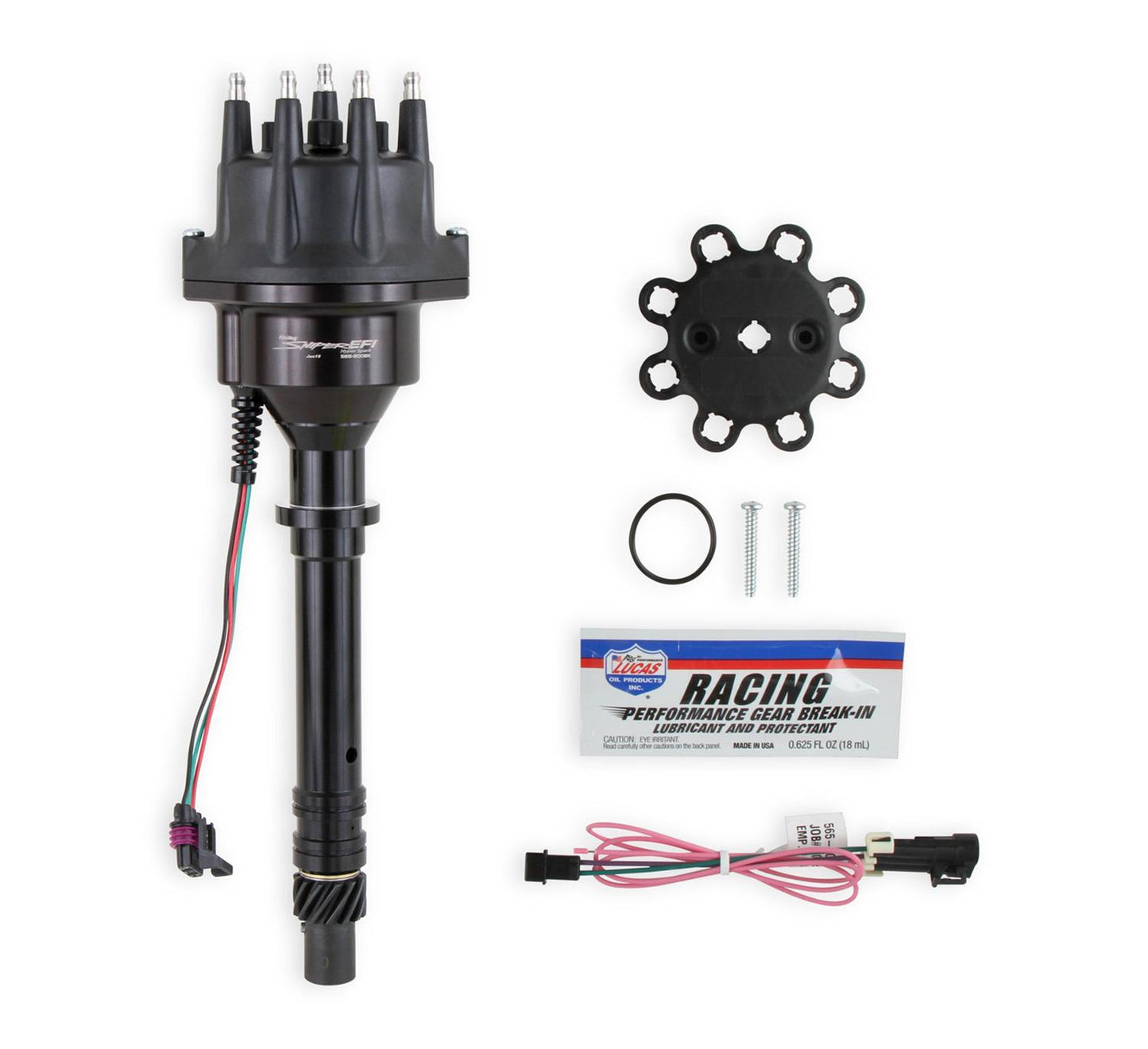 Holley HO565-300BK V8, SB Gen I ,BB Mark IV, Chev EFI HyperSpark Distributor Black