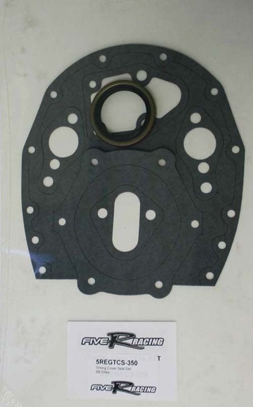 Five R Racing 5REGTCS-350 Five R Racing Timing Cover Gasket & Seal Set Suit Chev 305-350 V8
