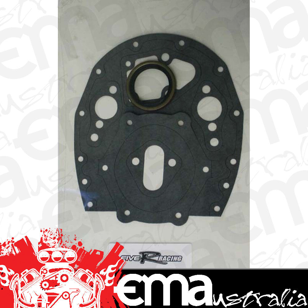 Five R Racing 5REGTCS-350 Five R Racing Timing Cover Gasket & Seal Set Suit Chev 305-350 V8