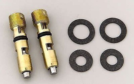 Holley HO6-515-2 Adjustable Inlet needle & seat - Steel Size 0.130"