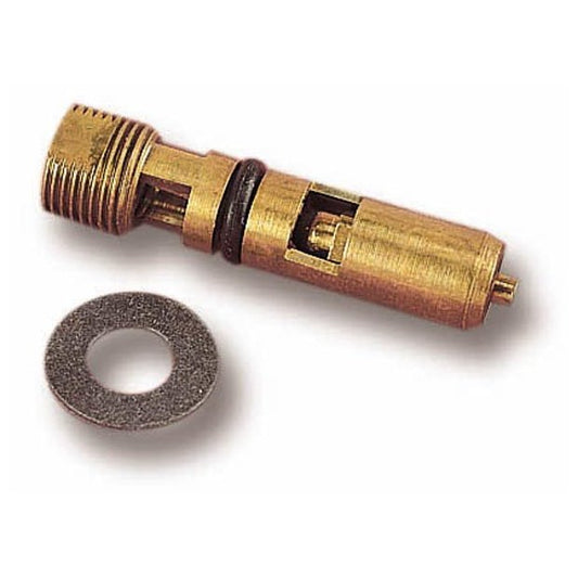 Holley | HO6-518-2 | Adjustable Inlet needle & seat - Viton (Size 0.120") ()