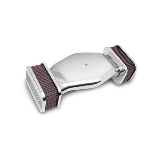 Holley Hi Tek Air Cleaner Assembly (Low Profile, Highly Polished,(7.8" x18.3" x3")) (HO64280)