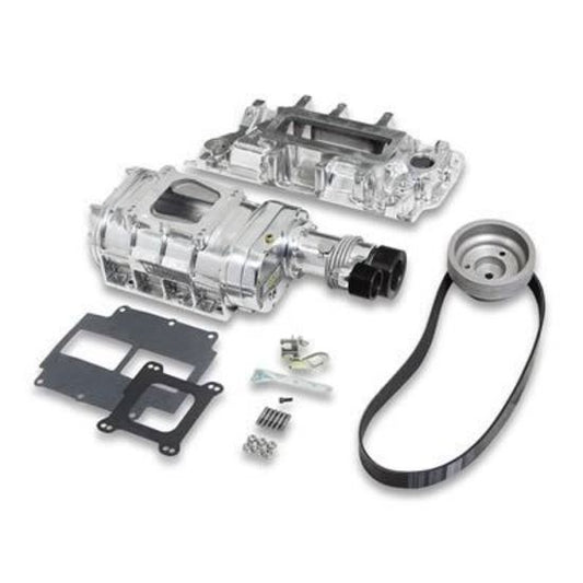 Supercharger System Roots 177 Series Polished Chevy Big Block Rectangle Port Kit