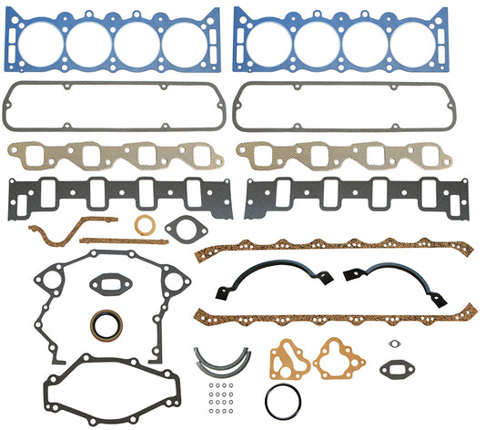 Five R Racing 5RFS25308PT-EFI Full Engine Gasket Set Suit Holden Commodore 5.0L Efi Vn-Vt w/ Rope Rear Main Seal