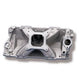 Intake Manifold Team G Single Plane Aluminum Natural Square Bore Chevy Small Block Each