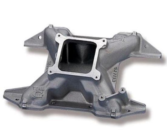 Intake Manifold Team G Single Plane Aluminum Natural Square Bore Chrysler 361 383 400 Each