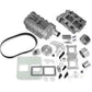 Supercharger System 6-71 Series Satin .500 in. Pitch Chrysler 392 Hemi Kit