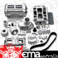 Supercharger System 6-71 Series Polished 8mm Pitch 11 Percent Underdrive Chevy Small Block Kit