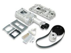 Supercharger System Roots 174 Powercharger Series  Satin Chevy Big Block Oval Port Kit