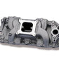 Intake Manifold Stealth Dual Plane Aluminum Natural Square Bore Chevy Big Block Oval Port Each