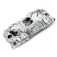 Intake Manifold Stealth Dual Plane Aluminum Natural Square Bore Chevy Big Block Oval Port EVERBRIGHT