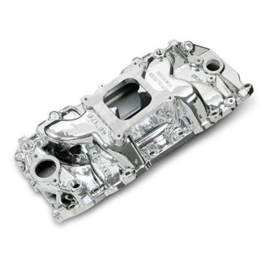Intake Manifold Stealth Dual Plane Aluminum Natural Square Bore Chevy Big Block Oval Port EVERBRIGHT