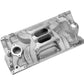 Intake Manifold Street Warrior Dual Plane Aluminum Natural Square Bore Chevy Small Block Vortec Heads