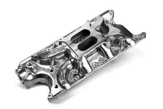 Intake Manifold Street Warrior Dual Plane Aluminum Polished Square Bore Ford Mercury Small Block Each