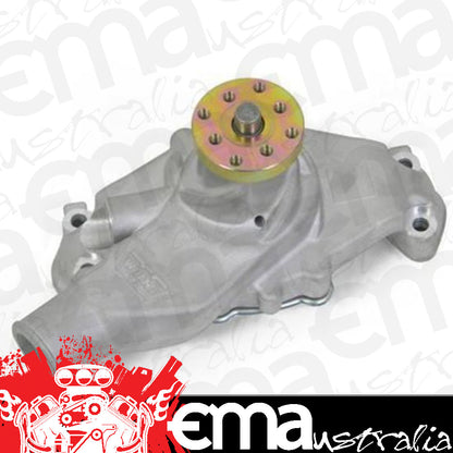 Water Pump Mechanical Action Plus Short High-Volume Aluminum Natural Chevy Small Block Each
