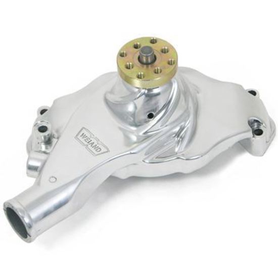 Water Pump Mechanical Action Plus Short High-Volume Aluminum Polished Chevy Big Block Each