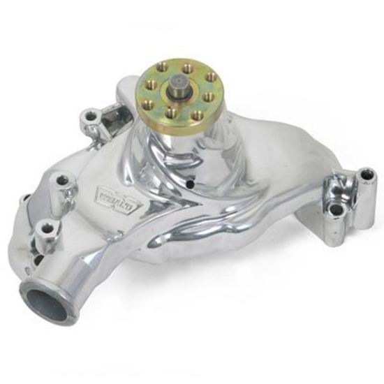 Water Pump Mechanical Action Plus Long High-Volume Aluminum Polished Chevy Big Block Each