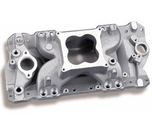 Intake Manifold EFI Aluminium Natural Multi-Port Chevy Big Block Oval Port Standard Deck Each