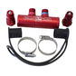 Hot Head HPE-CV-1.5-KT Integrating Check Valve Fits 1-1/2" Radiator Hose Check Valve Dry Break Fittings Dust Caps And Hose Clamps