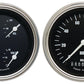 Classic Instruments HR02SLF Hot Rod - 2 Gauge Set 3-3/8" Speedo & 3-3/8" Quad