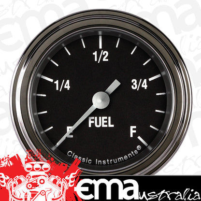 Classic Instruments HR109SLF Hot Rod - Programmable Fuel Gauge 2-1/8"